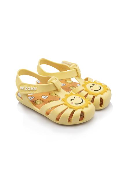 Zx Ceu Sarı Çocuk Sandalet